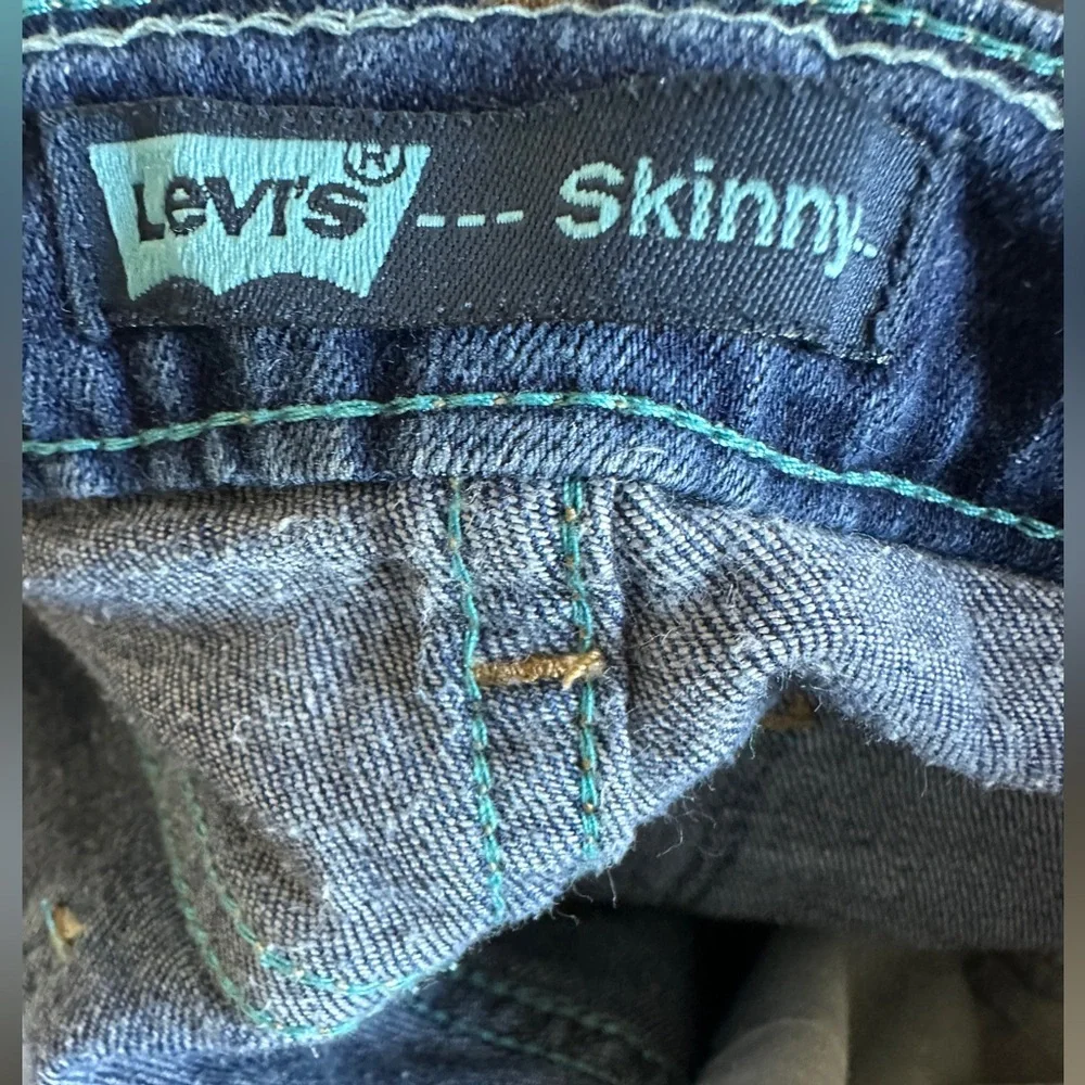 Levi's Blue Skinny Jeans Essential Style